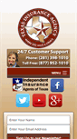 Mobile Screenshot of insuranceagencytexas.com